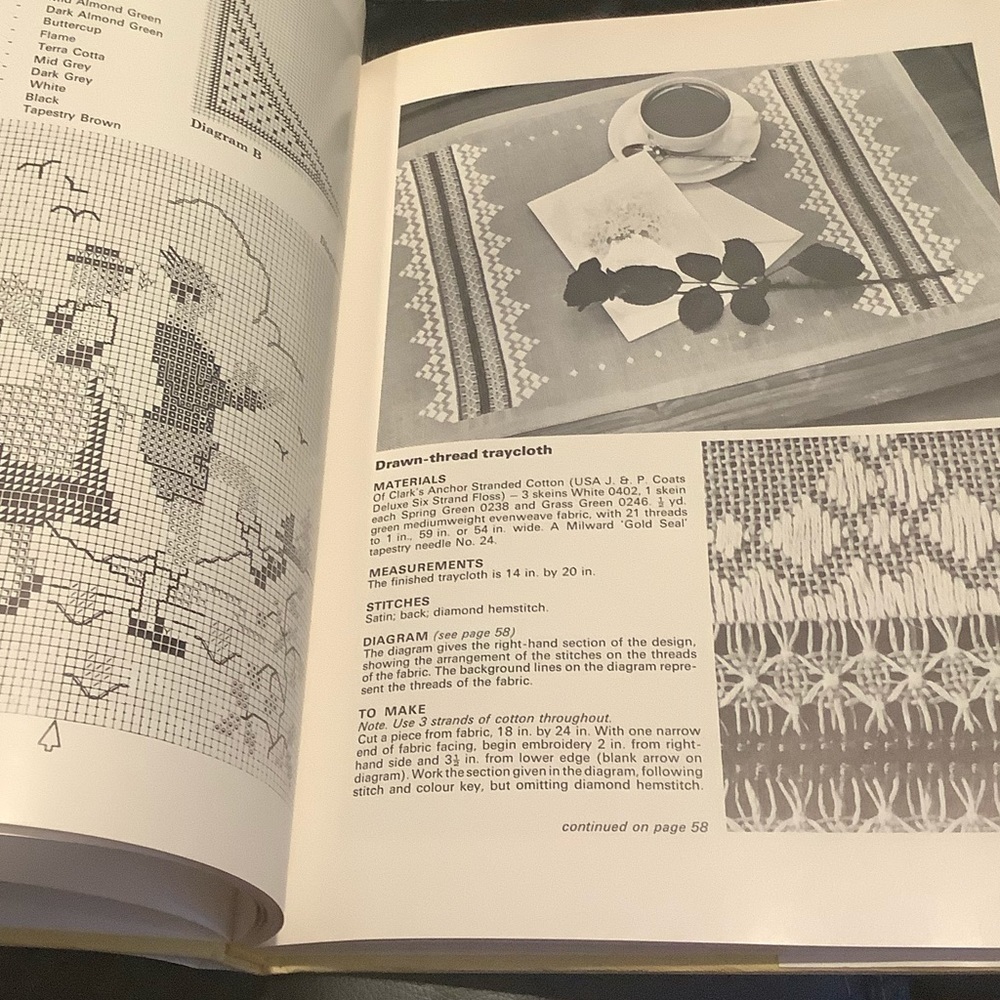 Vintage JoanFisher’s Guide to Embroidery 1973 hardcover - Picture 8 of 10